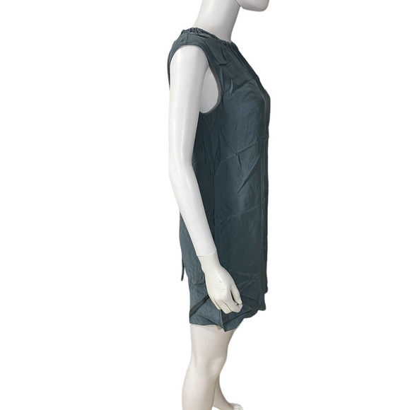 Kate and Kass Blue Silk Dress - Picture 6 of 10